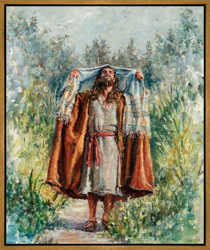 Christ Going Into the Wilderness to Commune With the Father