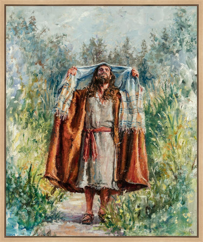 Christ Going Into the Wilderness to Commune With the Father