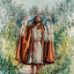 Christ Going Into the Wilderness to Commune With the Father