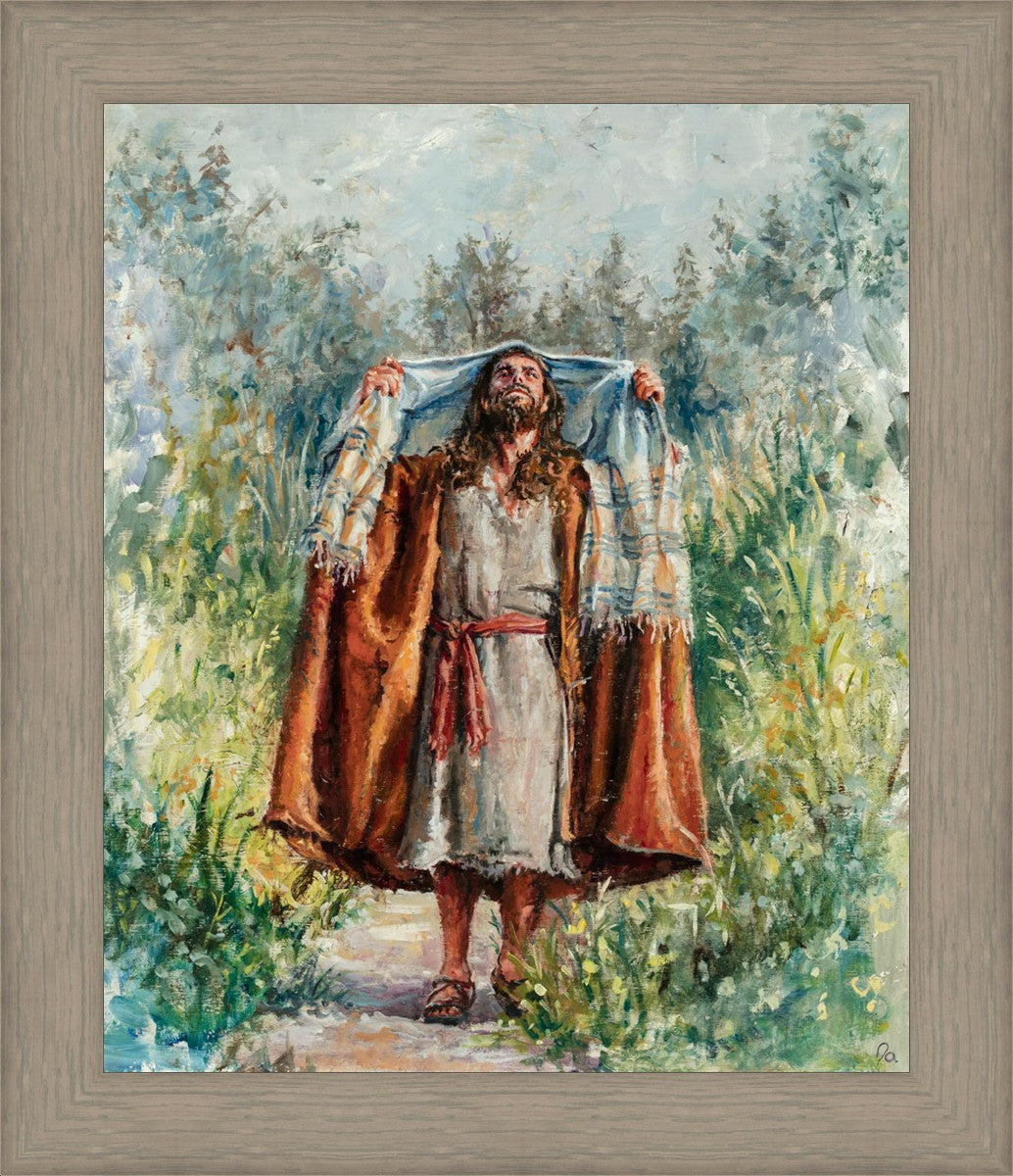Christ Going Into the Wilderness to Commune With the Father