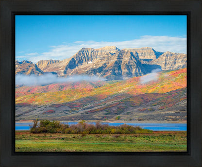 Autumn Splendor Over Timpanogos