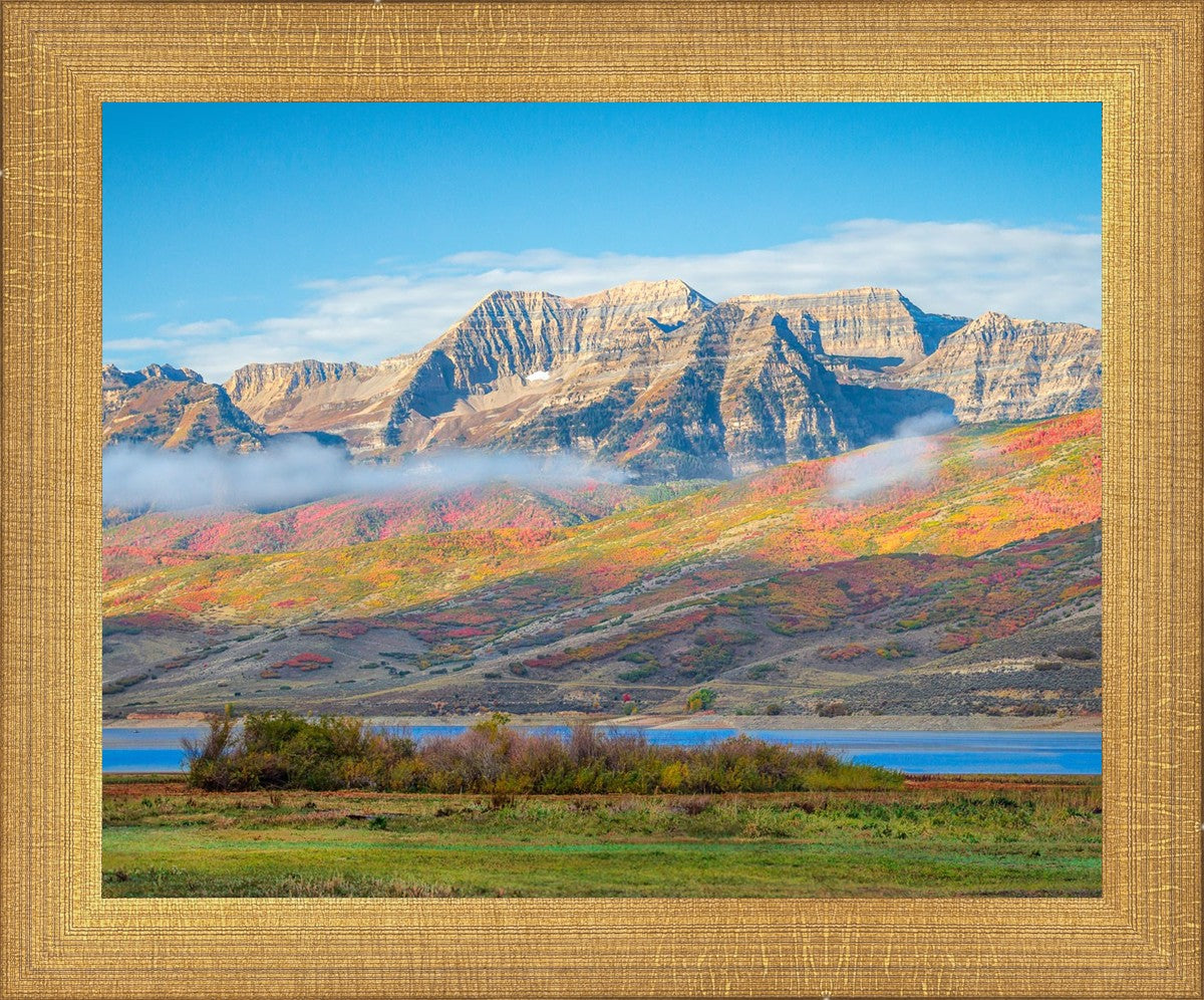 Autumn Splendor Over Timpanogos