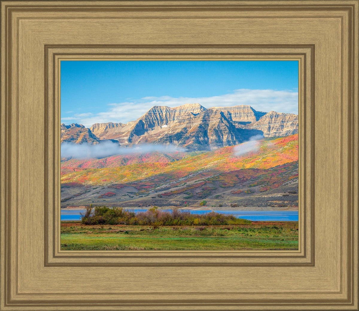 Autumn Splendor Over Timpanogos