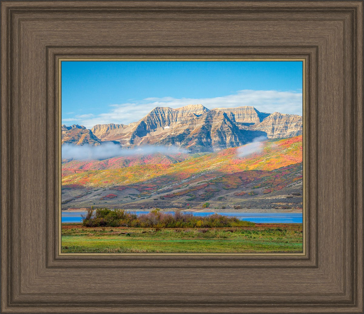 Autumn Splendor Over Timpanogos