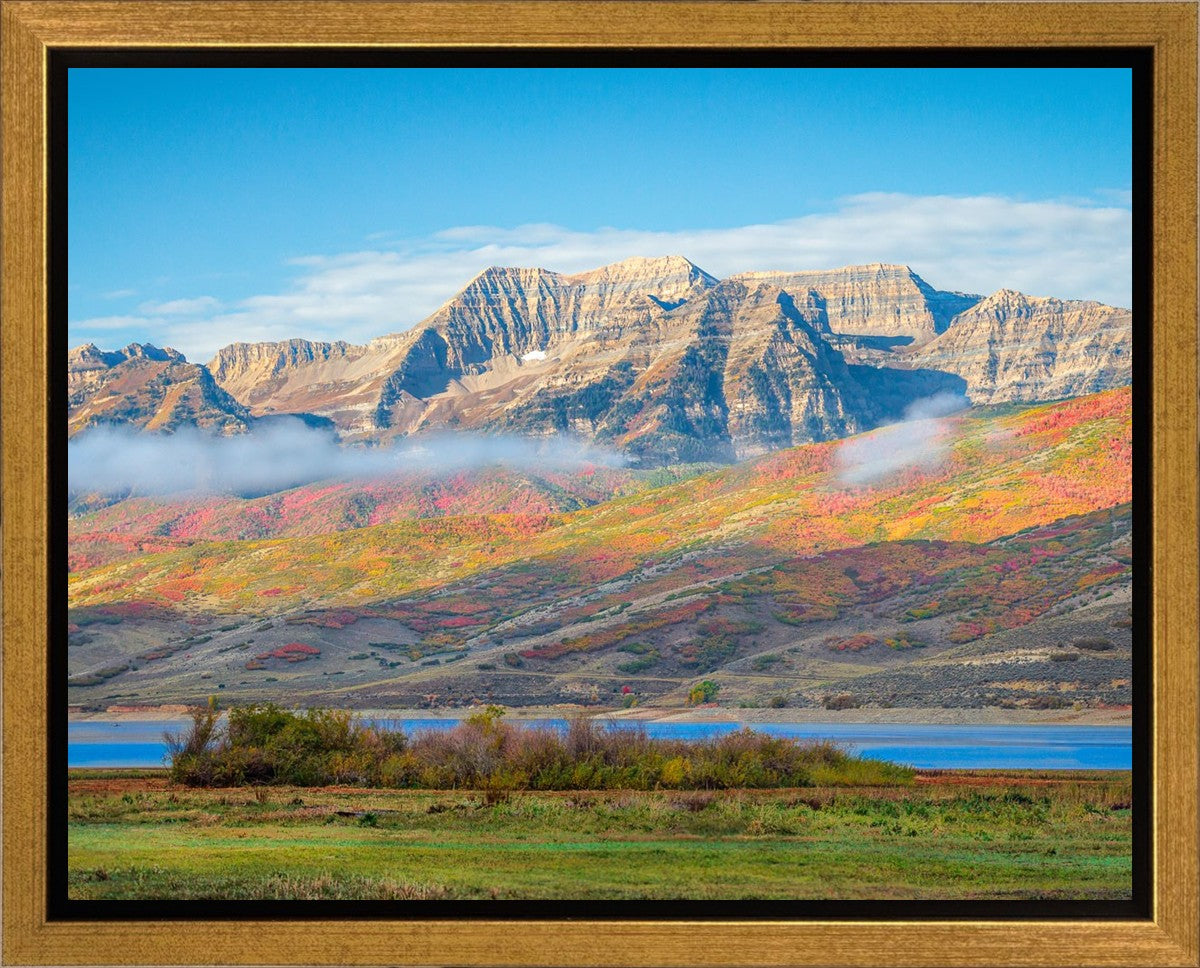 Autumn Splendor Over Timpanogos