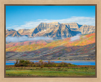 Autumn Splendor Over Timpanogos