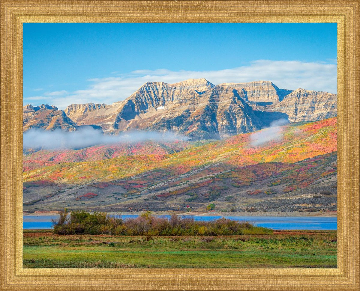 Autumn Splendor Over Timpanogos