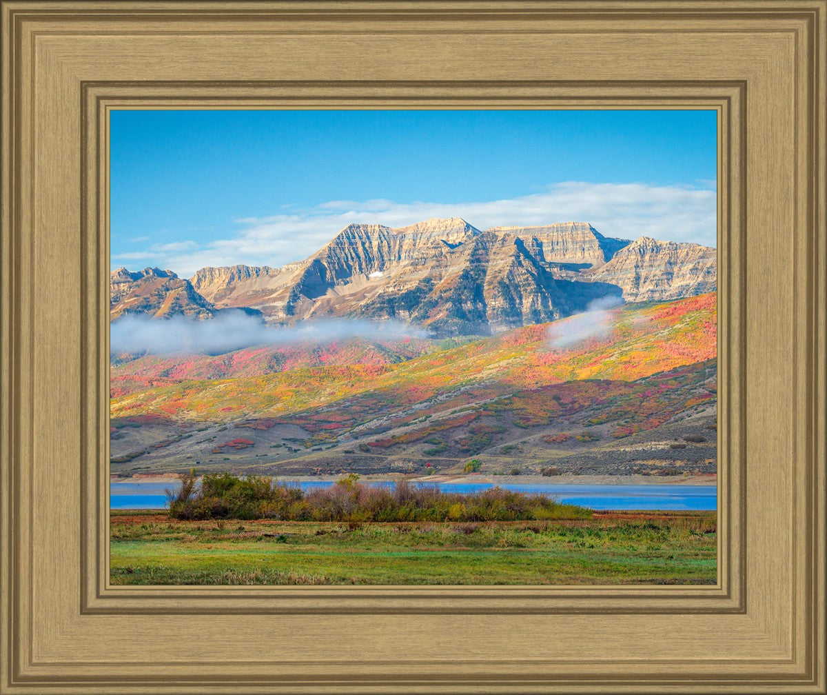 Autumn Splendor Over Timpanogos