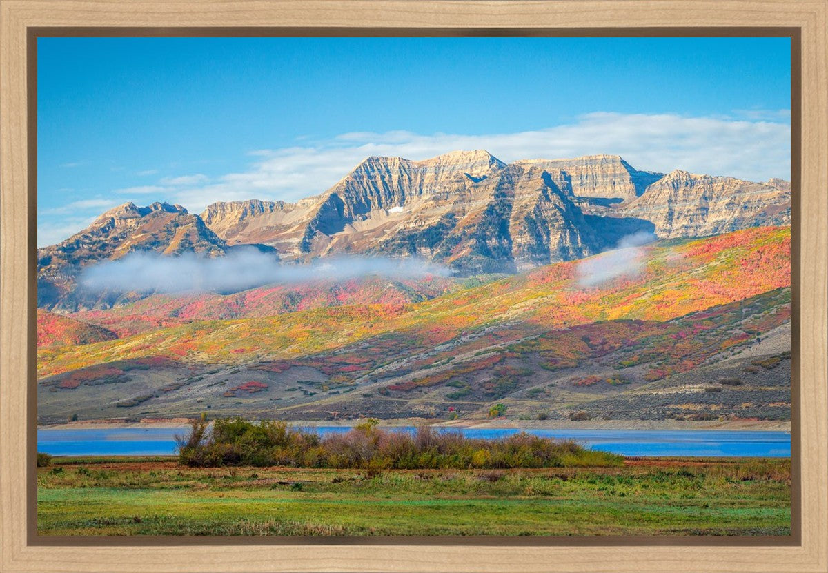 Autumn Splendor Over Timpanogos