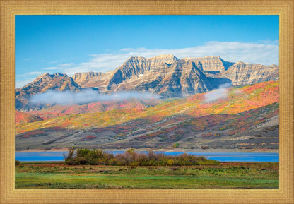 Autumn Splendor Over Timpanogos