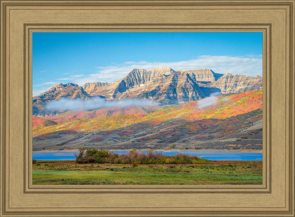 Autumn Splendor Over Timpanogos