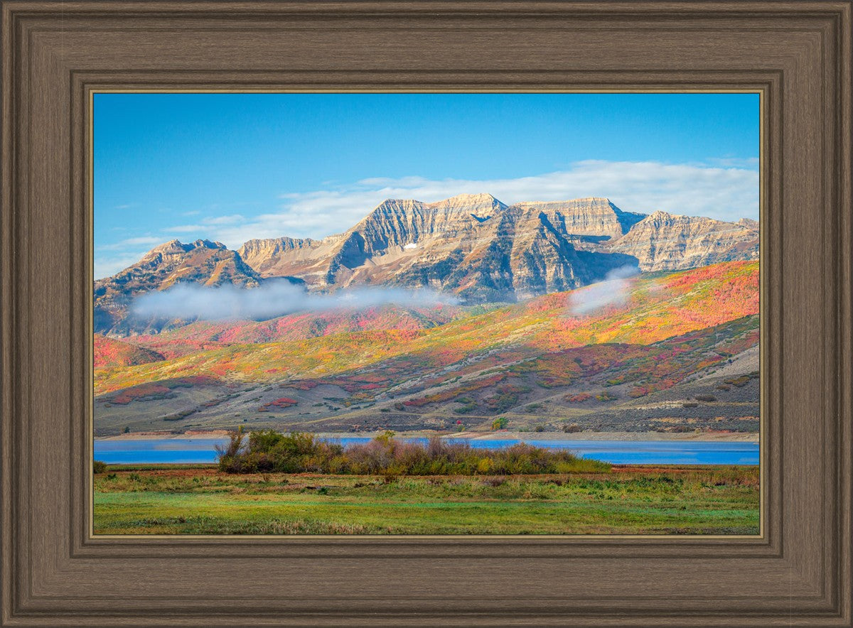 Autumn Splendor Over Timpanogos
