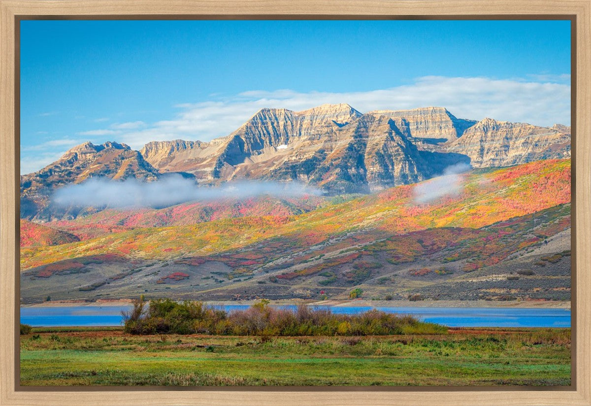 Autumn Splendor Over Timpanogos