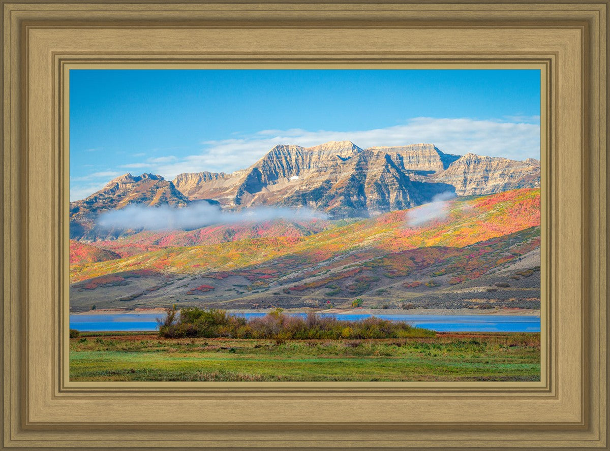 Autumn Splendor Over Timpanogos