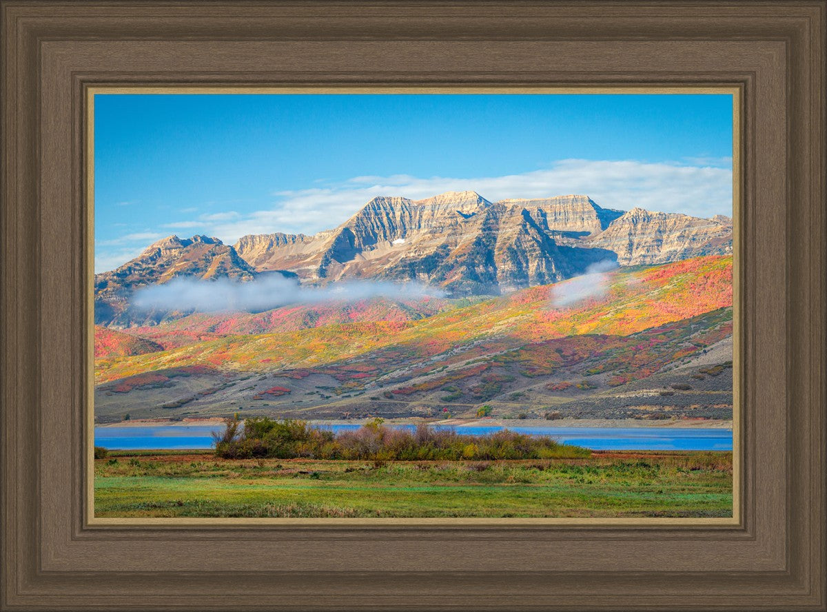 Autumn Splendor Over Timpanogos