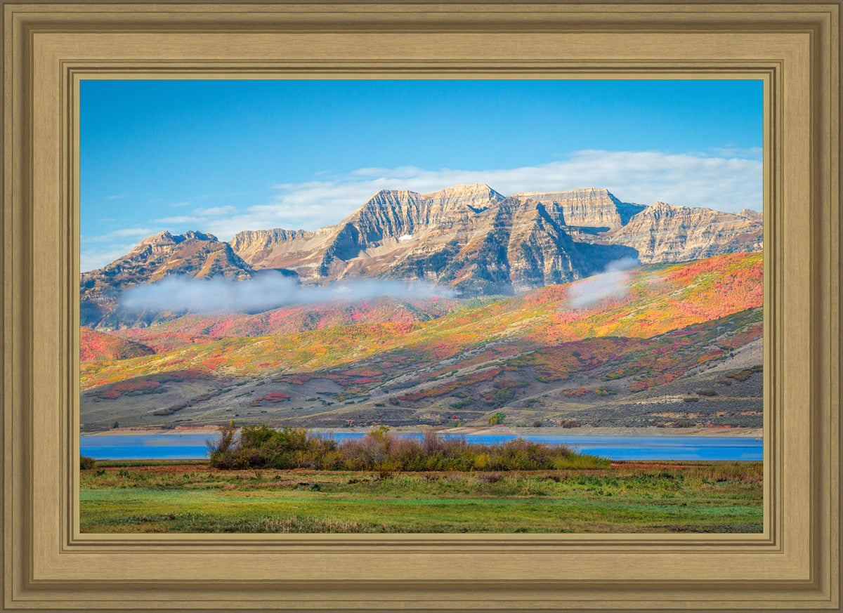 Autumn Splendor Over Timpanogos