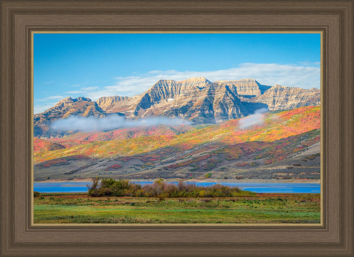 Autumn Splendor Over Timpanogos
