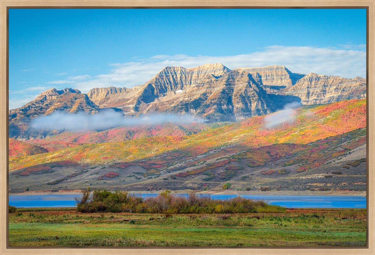 Autumn Splendor Over Timpanogos