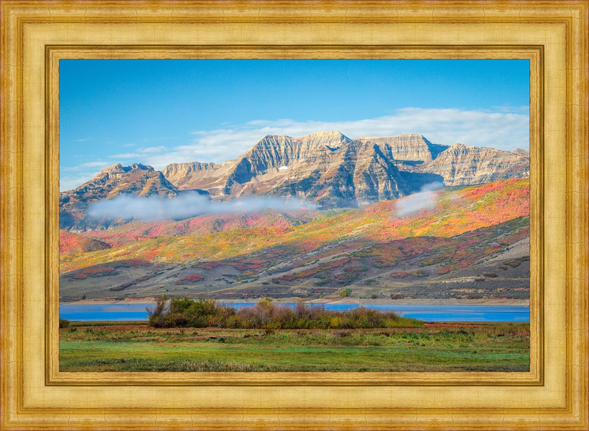 Autumn Splendor Over Timpanogos