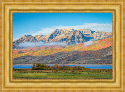 Autumn Splendor Over Timpanogos