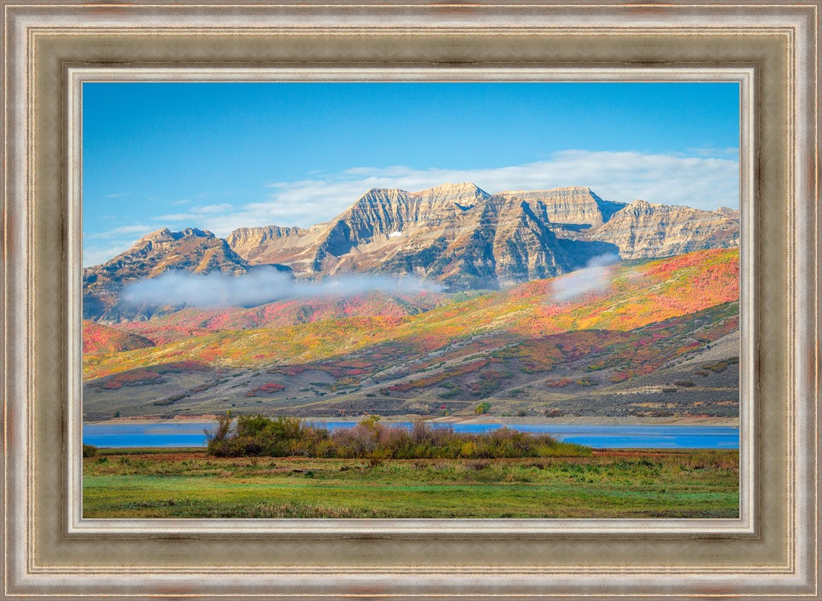 Autumn Splendor Over Timpanogos