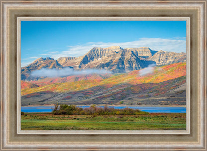 Autumn Splendor Over Timpanogos