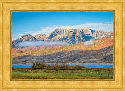 Autumn Splendor Over Timpanogos