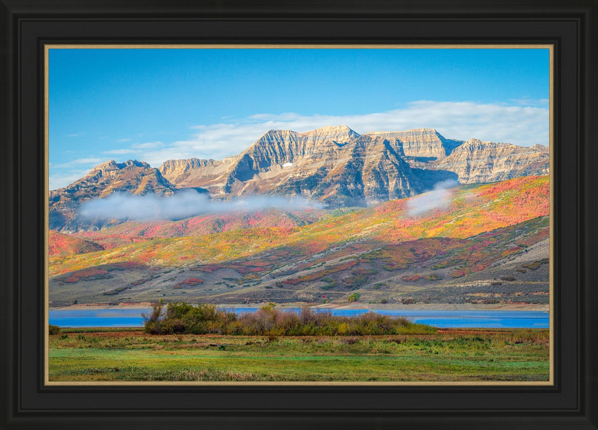 Autumn Splendor Over Timpanogos
