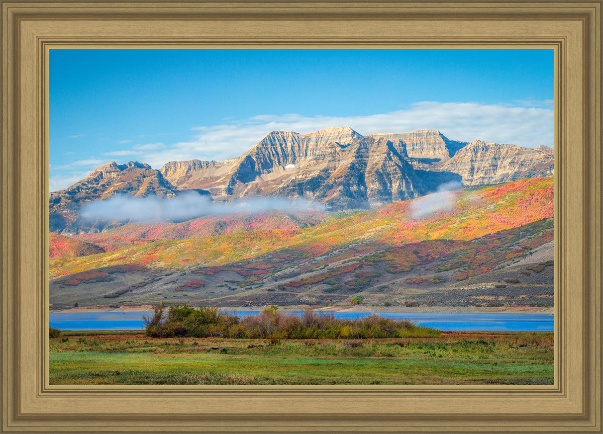 Autumn Splendor Over Timpanogos