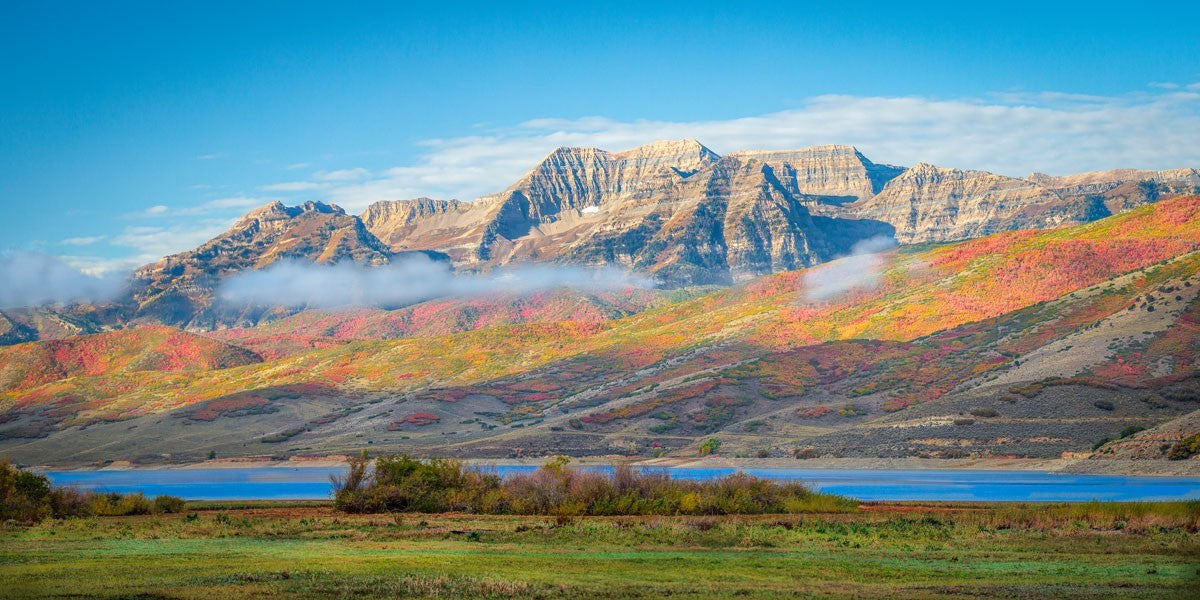 Autumn Splendor Over Timpanogos