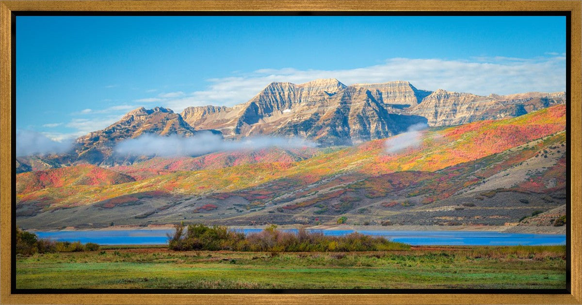 Autumn Splendor Over Timpanogos