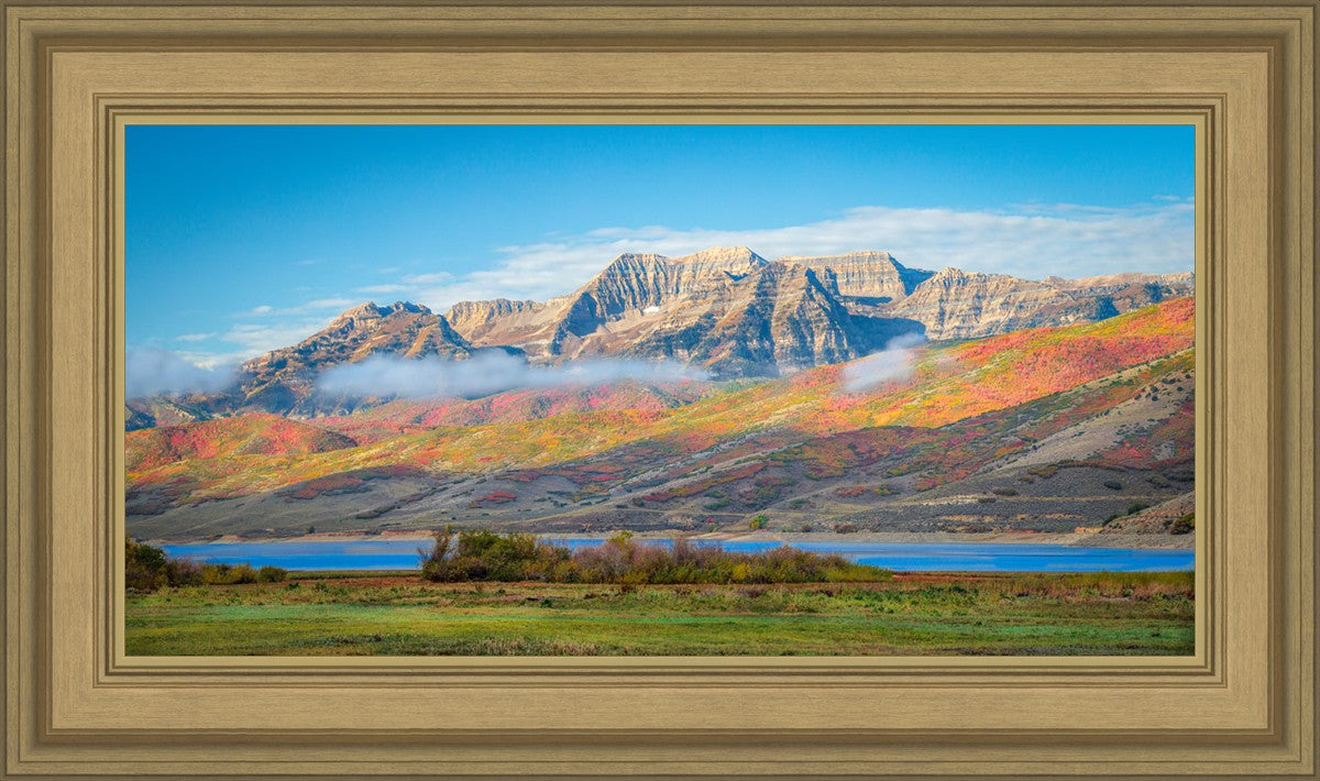 Autumn Splendor Over Timpanogos