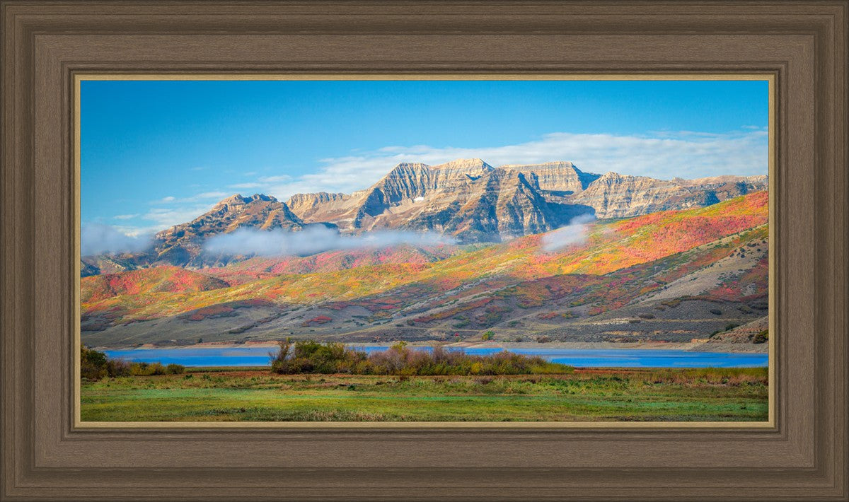 Autumn Splendor Over Timpanogos