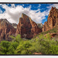 The Three Patriarchs Zion National Park