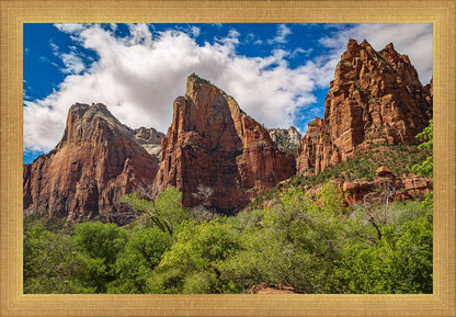 The Three Patriarchs Zion National Park