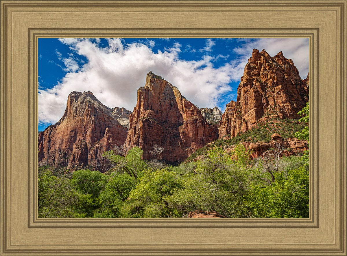 The Three Patriarchs Zion National Park
