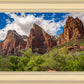 The Three Patriarchs Zion National Park