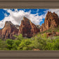 The Three Patriarchs Zion National Park