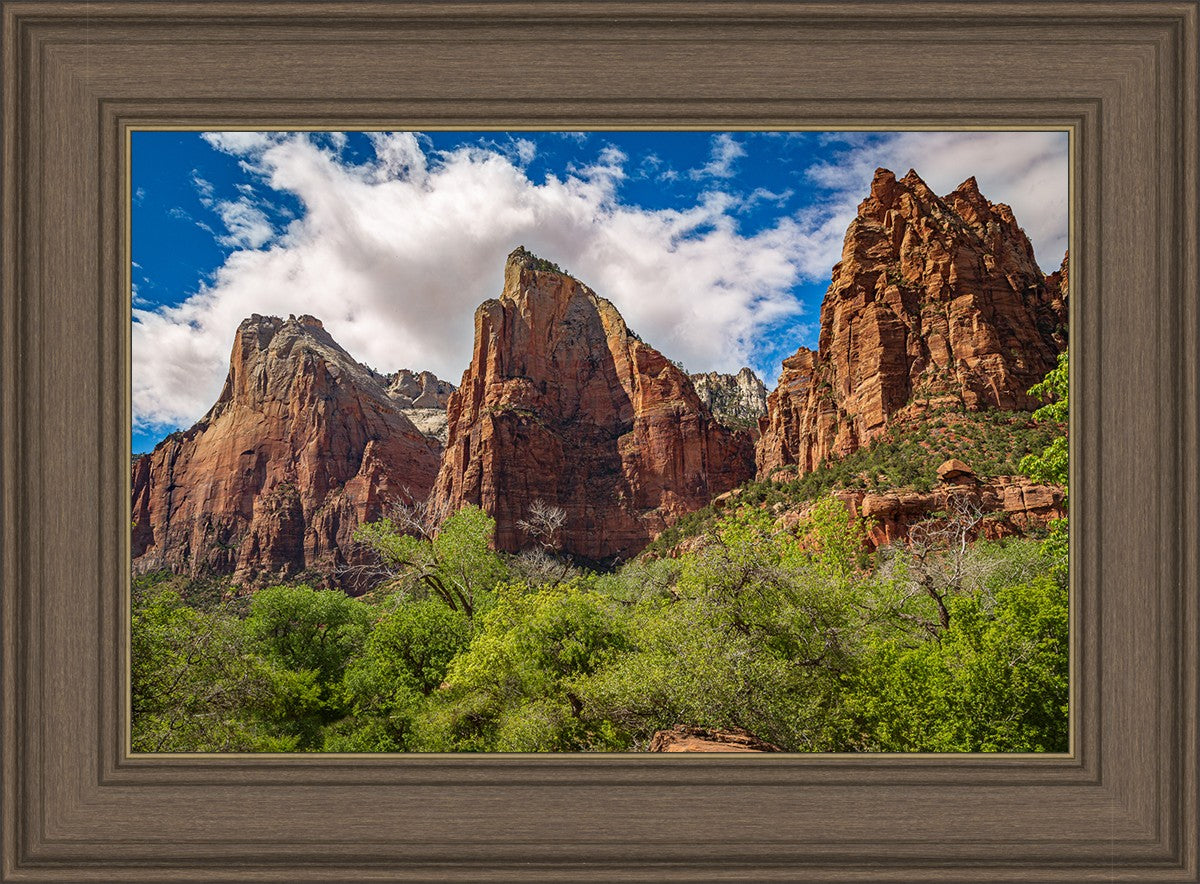The Three Patriarchs Zion National Park