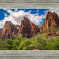 The Three Patriarchs Zion National Park