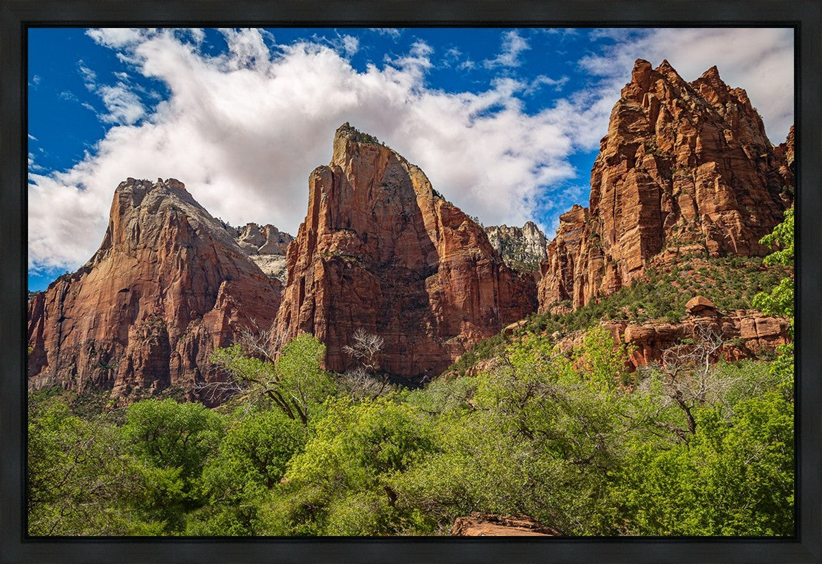 The Three Patriarchs Zion National Park