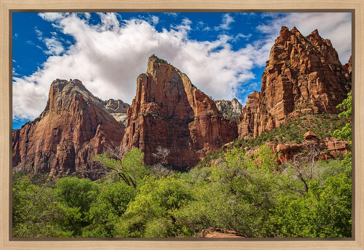 The Three Patriarchs Zion National Park