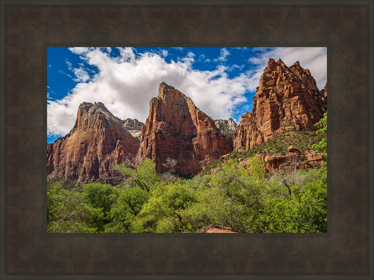 The Three Patriarchs Zion National Park