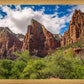 The Three Patriarchs Zion National Park