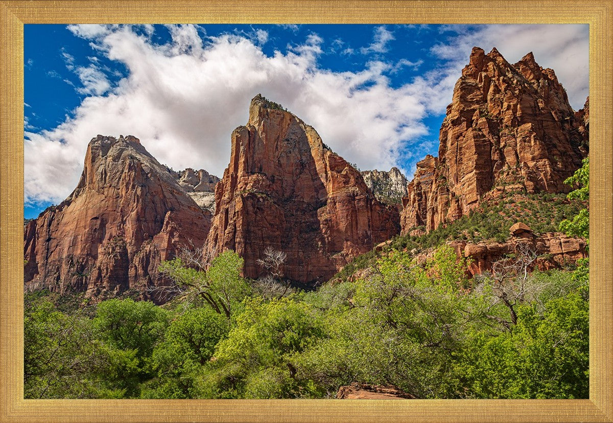 The Three Patriarchs Zion National Park