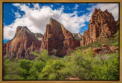The Three Patriarchs Zion National Park