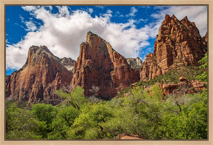 The Three Patriarchs Zion National Park