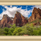 The Three Patriarchs Zion National Park