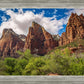 The Three Patriarchs Zion National Park