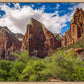The Three Patriarchs Zion National Park